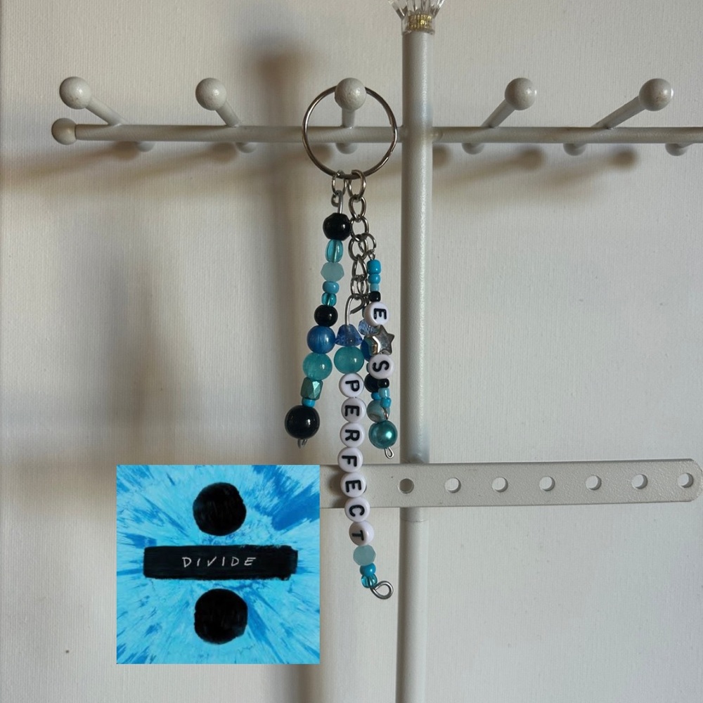 Ed Sheeran Inspired Beaded Key Holder